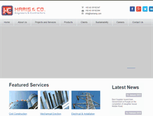 Tablet Screenshot of hariseng.com